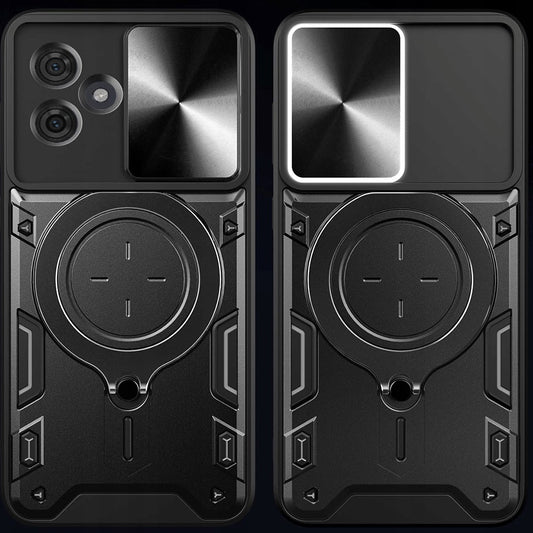 Custodia per Motorola Moto G86, Techsuit, CamGuard Pro, Nera
