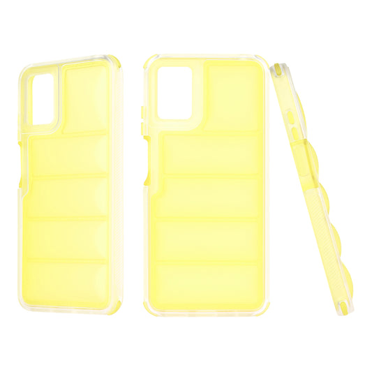 Custodia per Motorola Moto E22i / E22, Techsuit, Wave Shield, Gialla