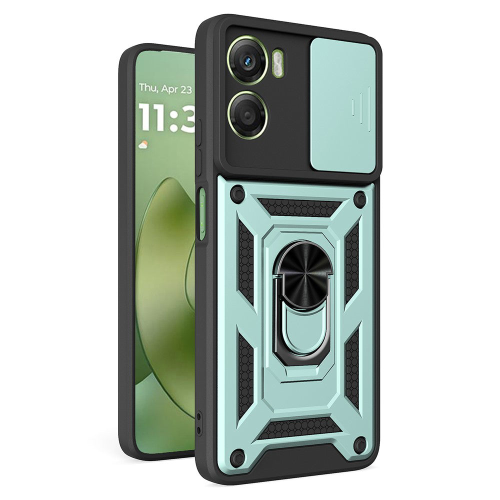 Custodia per Motorola Moto G06, Techsuit, CamShield, Verde