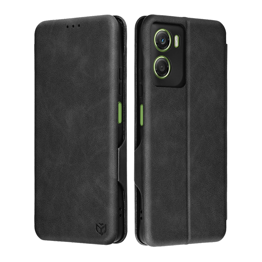 Custodia per Motorola Moto G06, Techsuit, Safe Wallet Plus, Nera