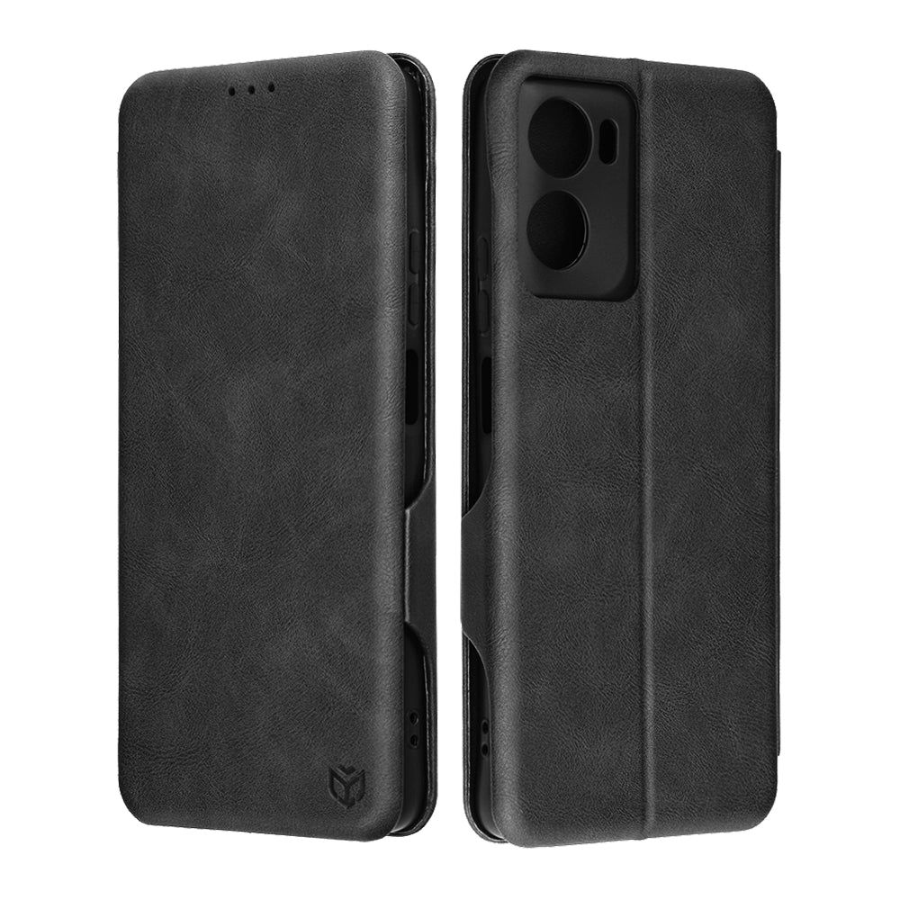 Custodia per Motorola Moto G06, Techsuit, Safe Wallet Plus, Nera