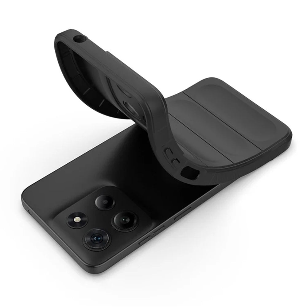 Custodia per Motorola Moto G15 / G15 Power, Techsuit, Magic Shield, Nera