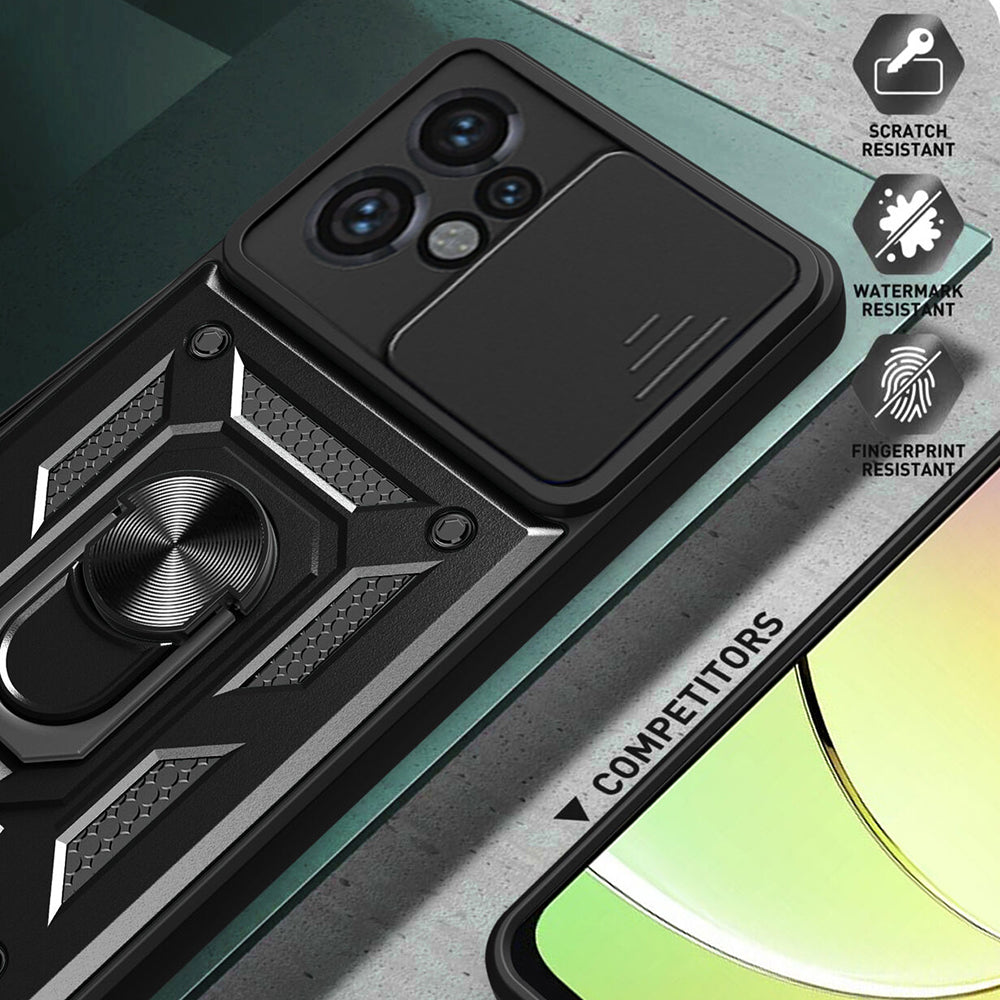 Custodia per Motorola Moto G24 Power, Techsuit, CamShield, Blu