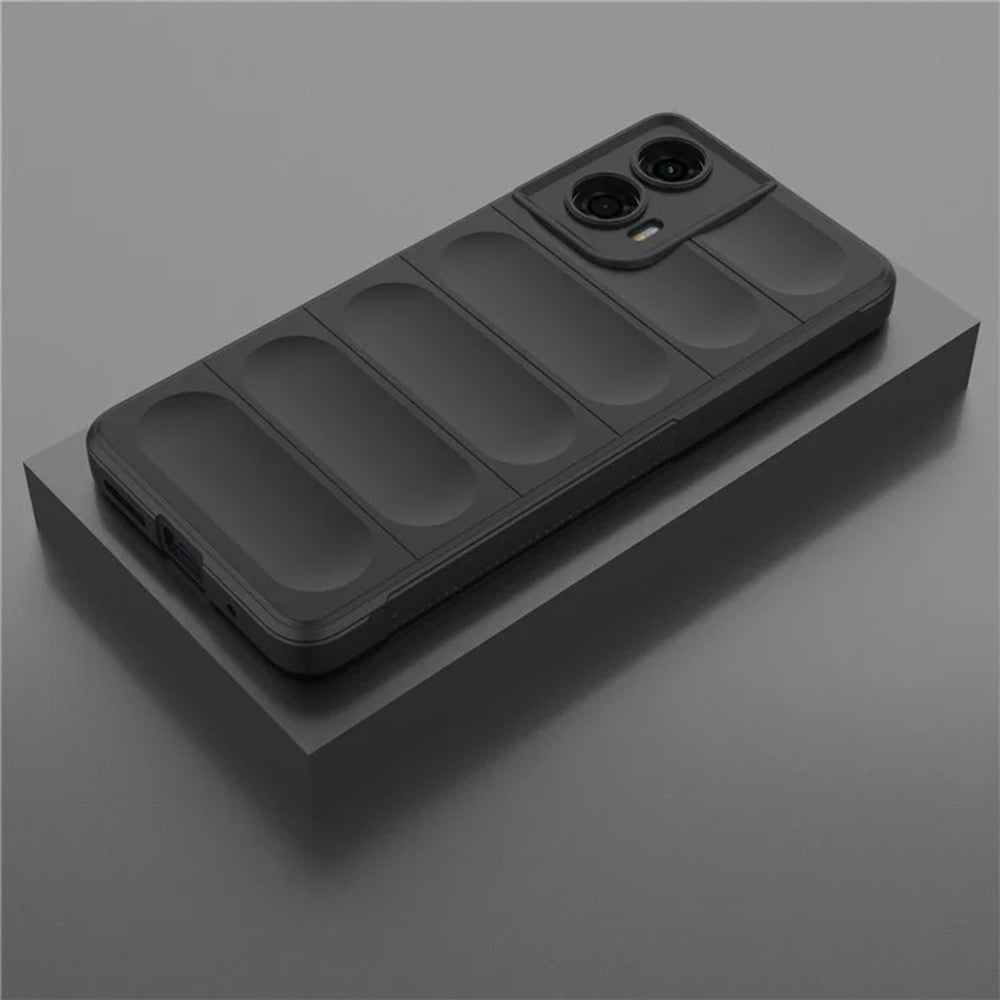 Custodia per Motorola Moto G24 Power, Techsuit, Magic Shield, Nera