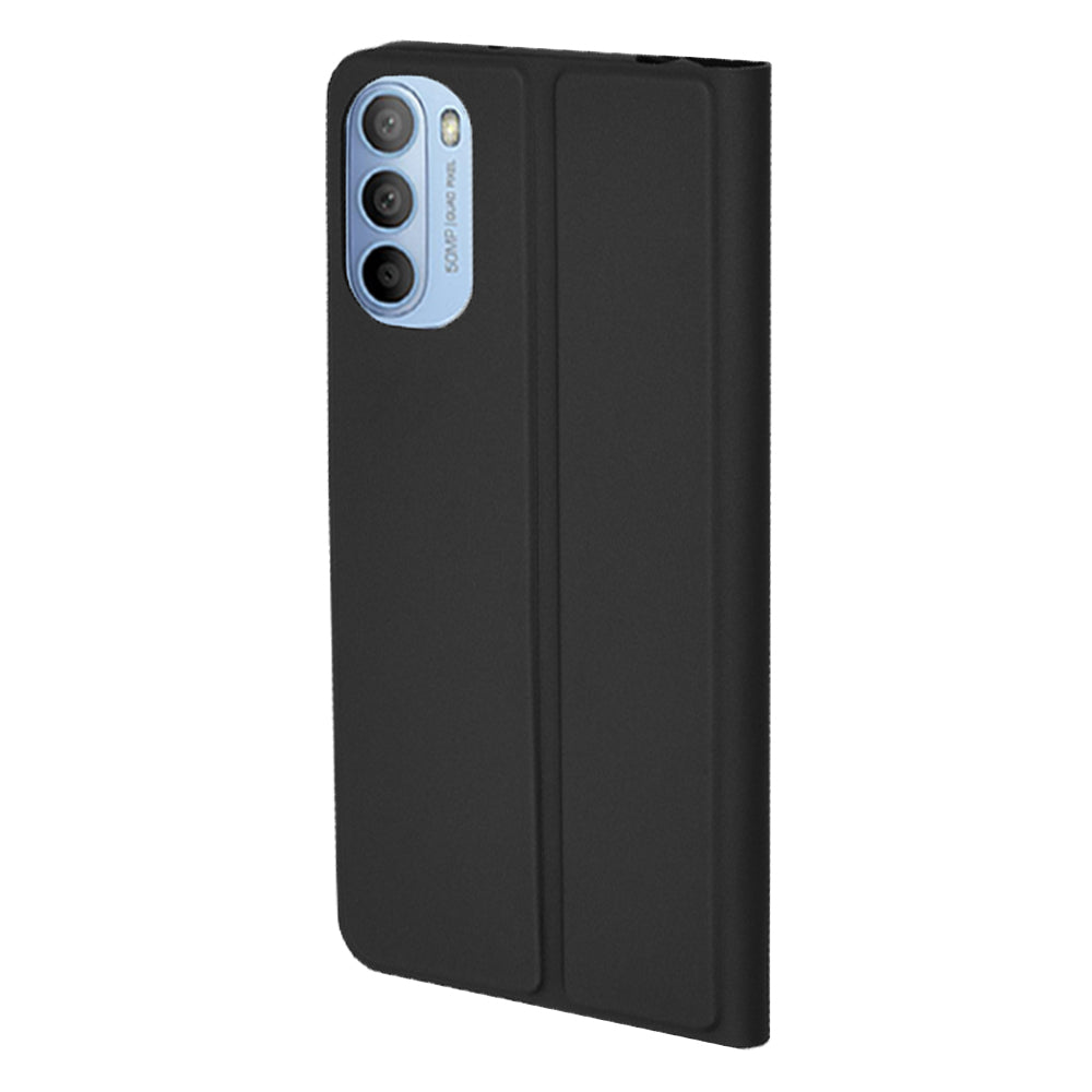 Custodia per Motorola Moto G31 / G41, Techsuit, Magskin Book, Nera