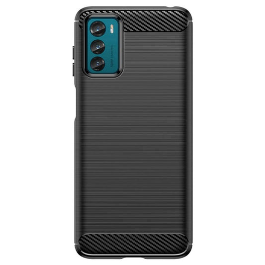 Custodia per Motorola Moto G42, Techsuit, Carbonio, Nera