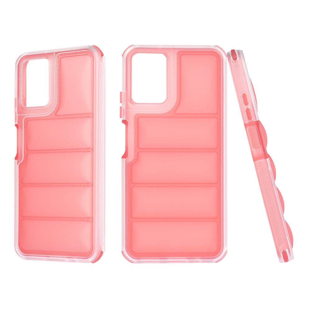 Custodia per Motorola Moto G45 / G34, Techsuit, Wave Shield, Rossa