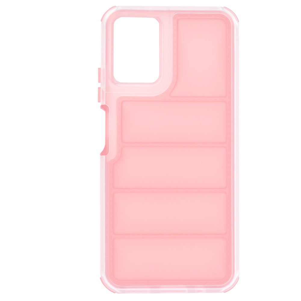 Custodia per Motorola Moto G45 / G34, Techsuit, Wave Shield, Rosa