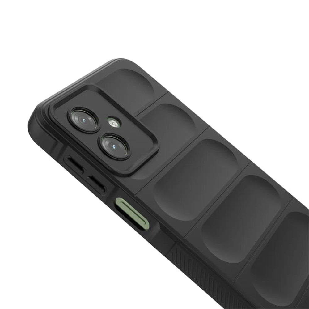 Custodia per Motorola Moto G54, Techsuit, Magic Shield, Rossa