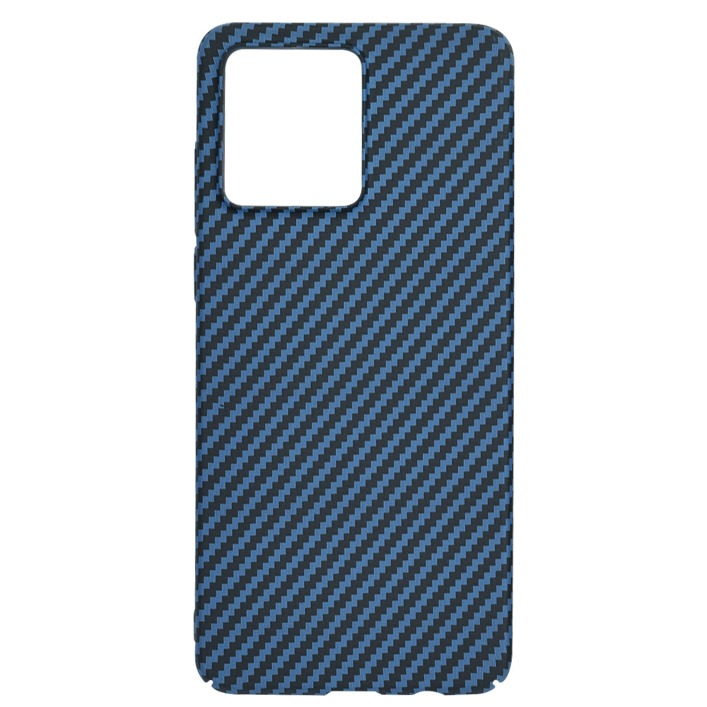 Custodia per Motorola Moto G84, Techsuit, Carbonite FiberShell, Turchese