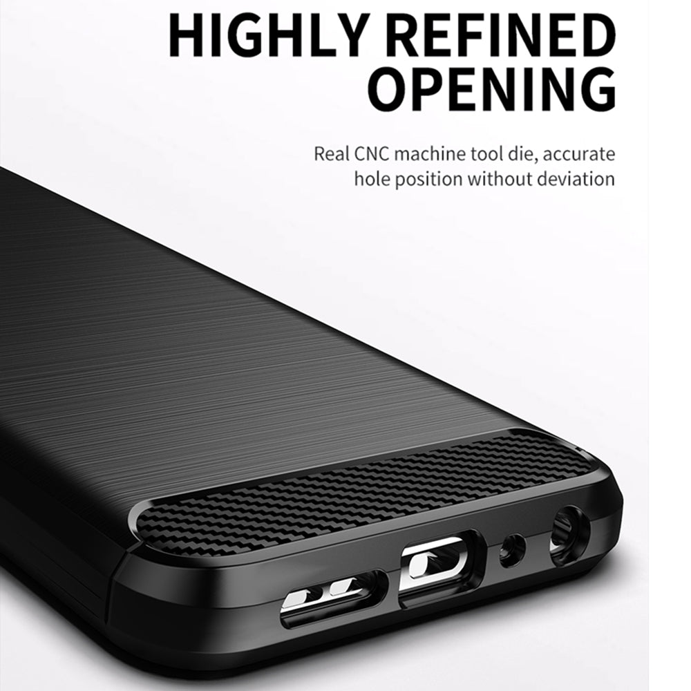 Custodia per Nokia X10 / X20, Techsuit, Carbonio, Nera