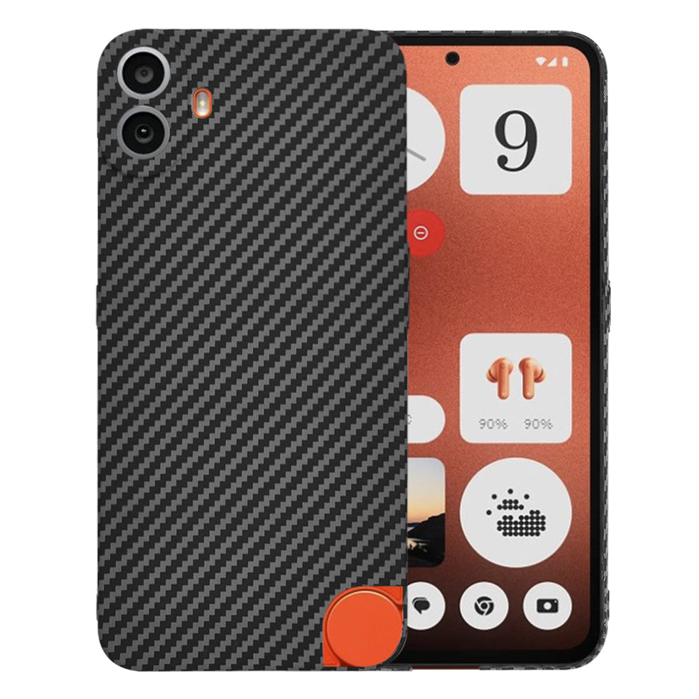 Custodia per Nothing CMF Phone 1, Techsuit, Carbonite FiberShell, Nera