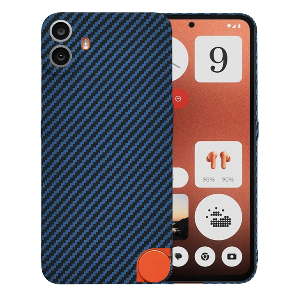 Custodia per Nothing CMF Phone 1, Techsuit, Carbonite FiberShell, Turchese