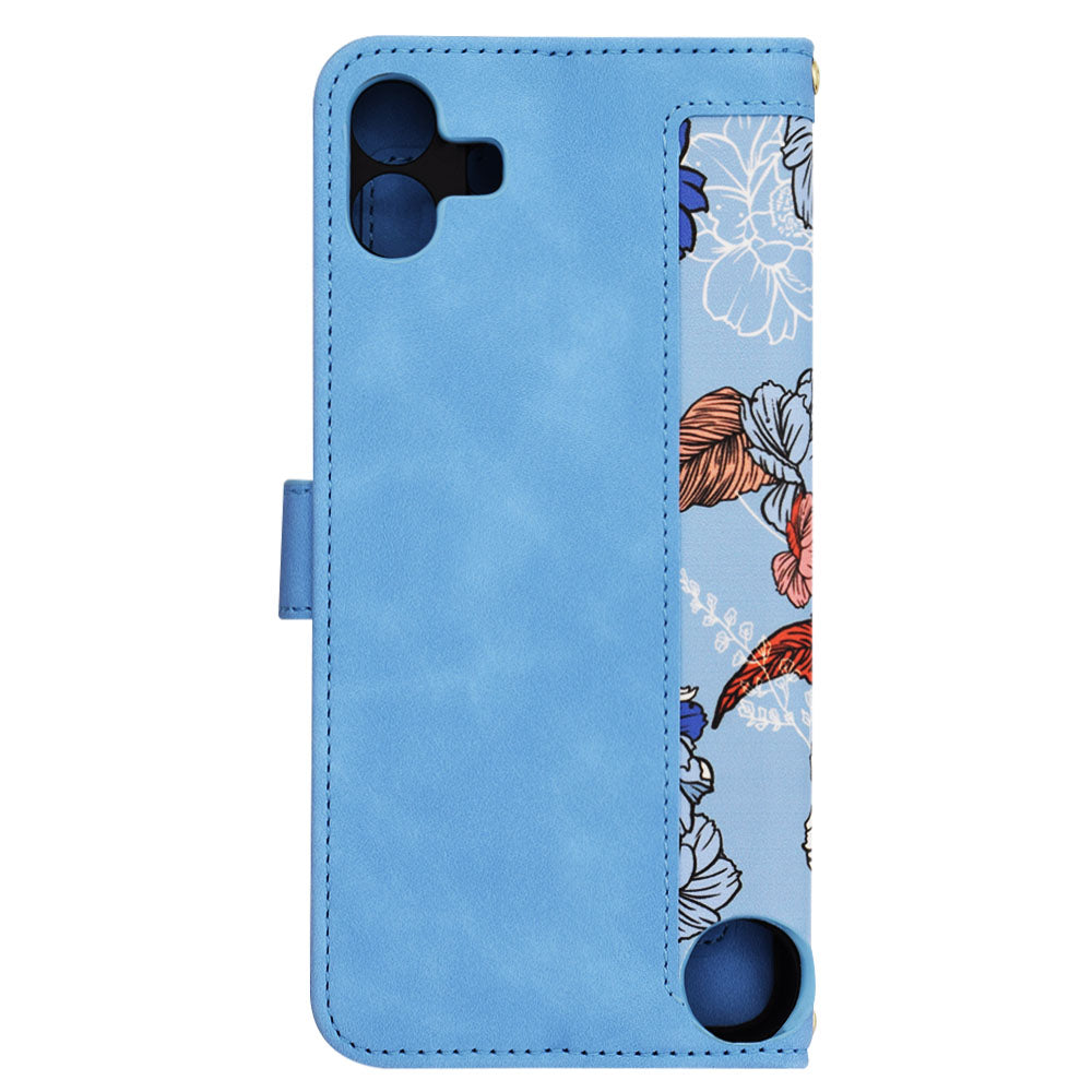 Custodia per Nothing CMF Phone 1, Techsuit, FlipCraft, Blu