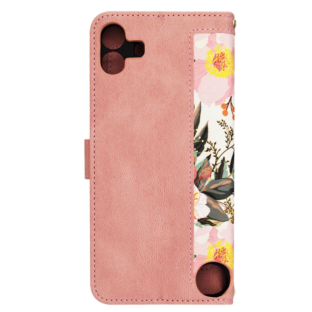 Custodia per Nothing CMF Phone 1, Techsuit, FlipCraft, Rosa