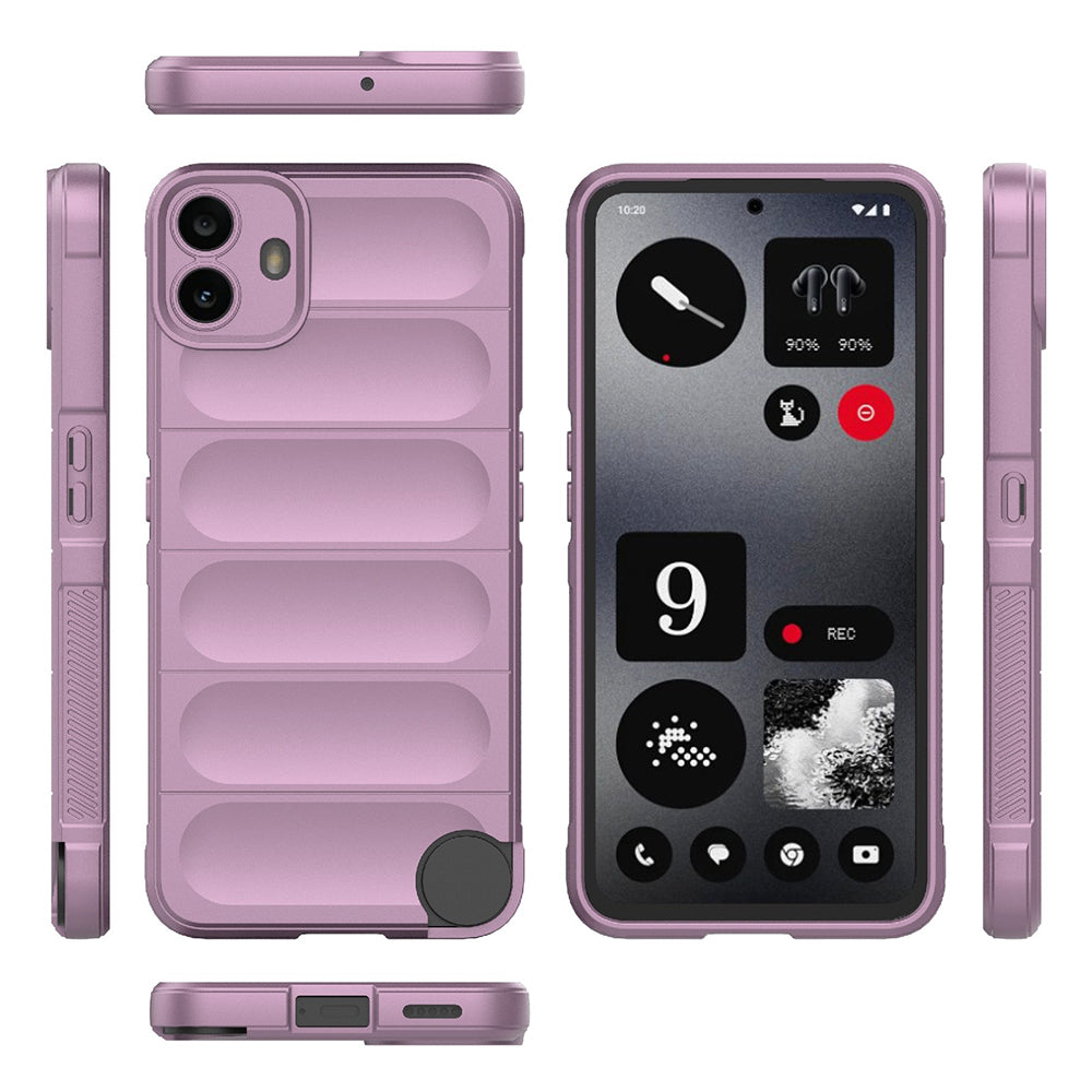 Custodia per Nothing CMF Phone 1, Techsuit, Magic Shield, Viola