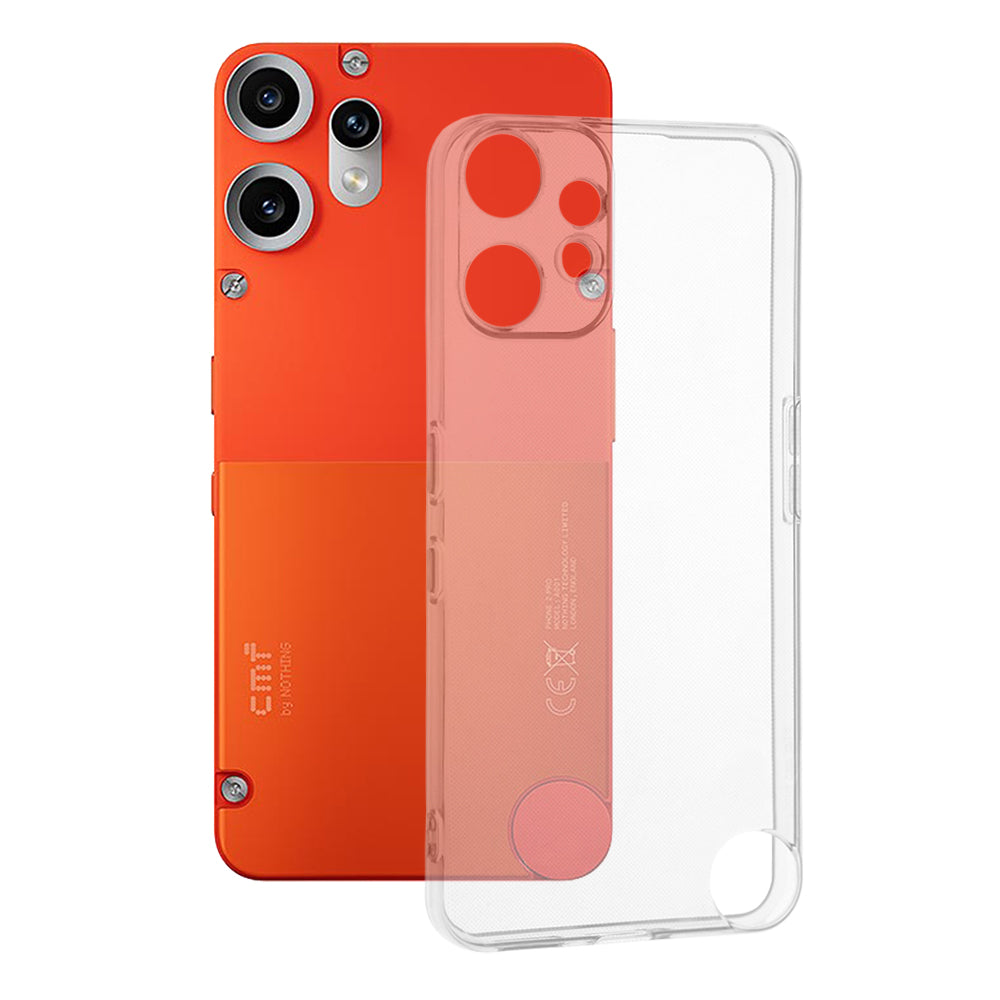 Custodia per Nothing CMF Phone 2 Pro, Techsuit, Chiara, Trasparente
