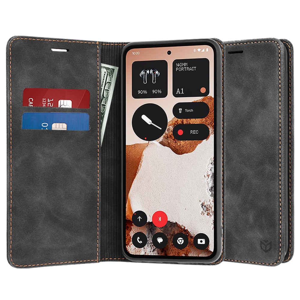 Custodia per Nothing CMF Phone 2 Pro, Techsuit, Confy, Nera