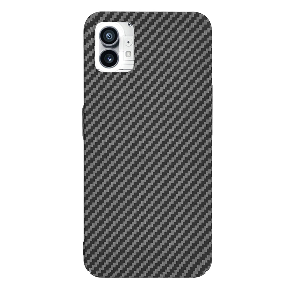 Custodia per Nothing Phone (1), Techsuit, Carbonite FiberShell, Nera