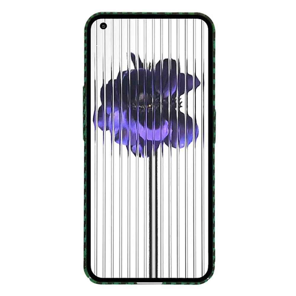 Custodia per Nothing Phone (1), Techsuit, Carbonite FiberShell, Verde