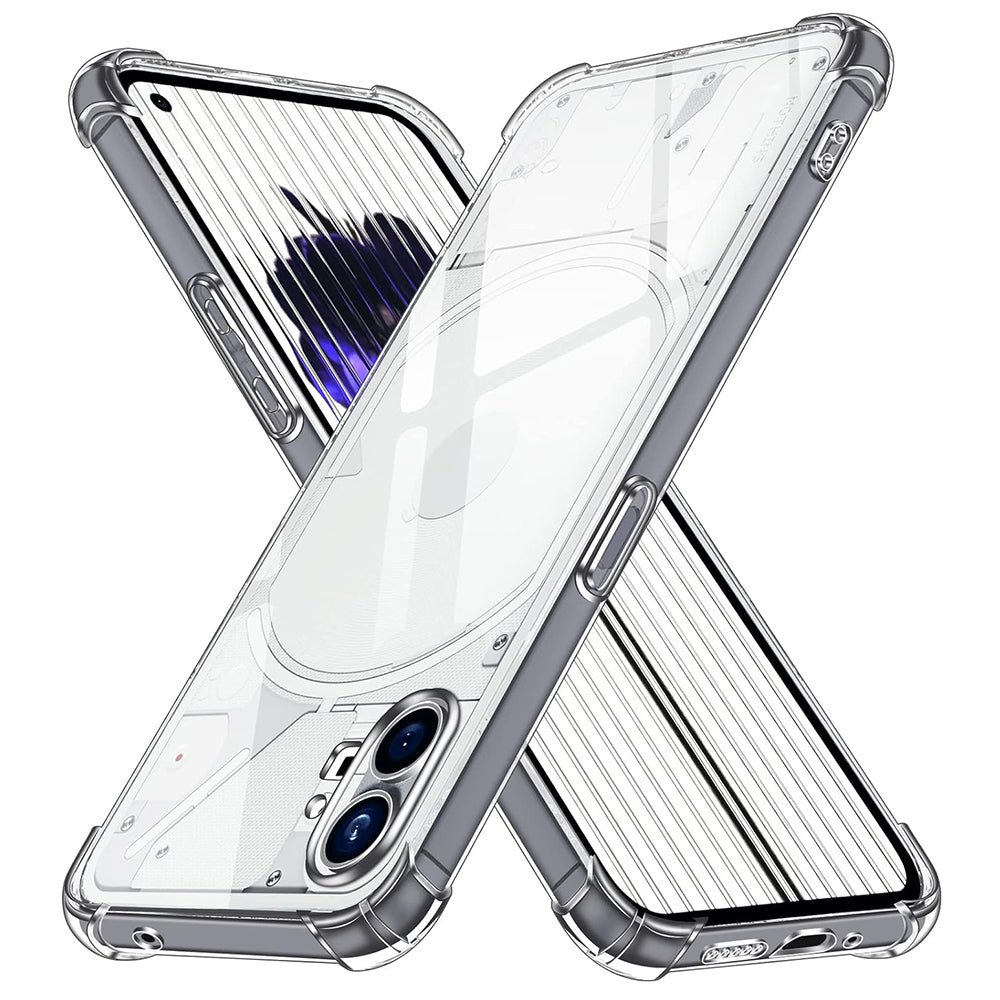 Custodia per Nothing Phone (1), Techsuit, Shockproof Clear, Trasparente