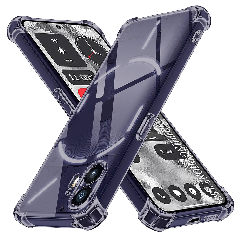 Custodia per Nothing Phone (2), Techsuit, Shockproof Clear, Fumè