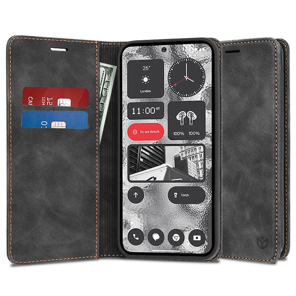 Custodia per Nothing Phone (2), Techsuit, Confy, Nera