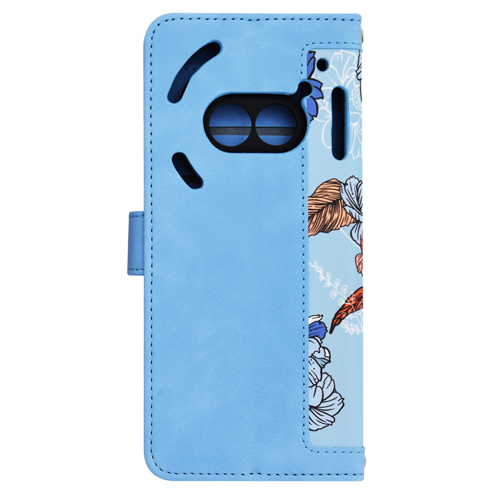 Custodia per Nothing Phone (2a) Plus / Phone (2a), Techsuit, FlipCraft, Blu