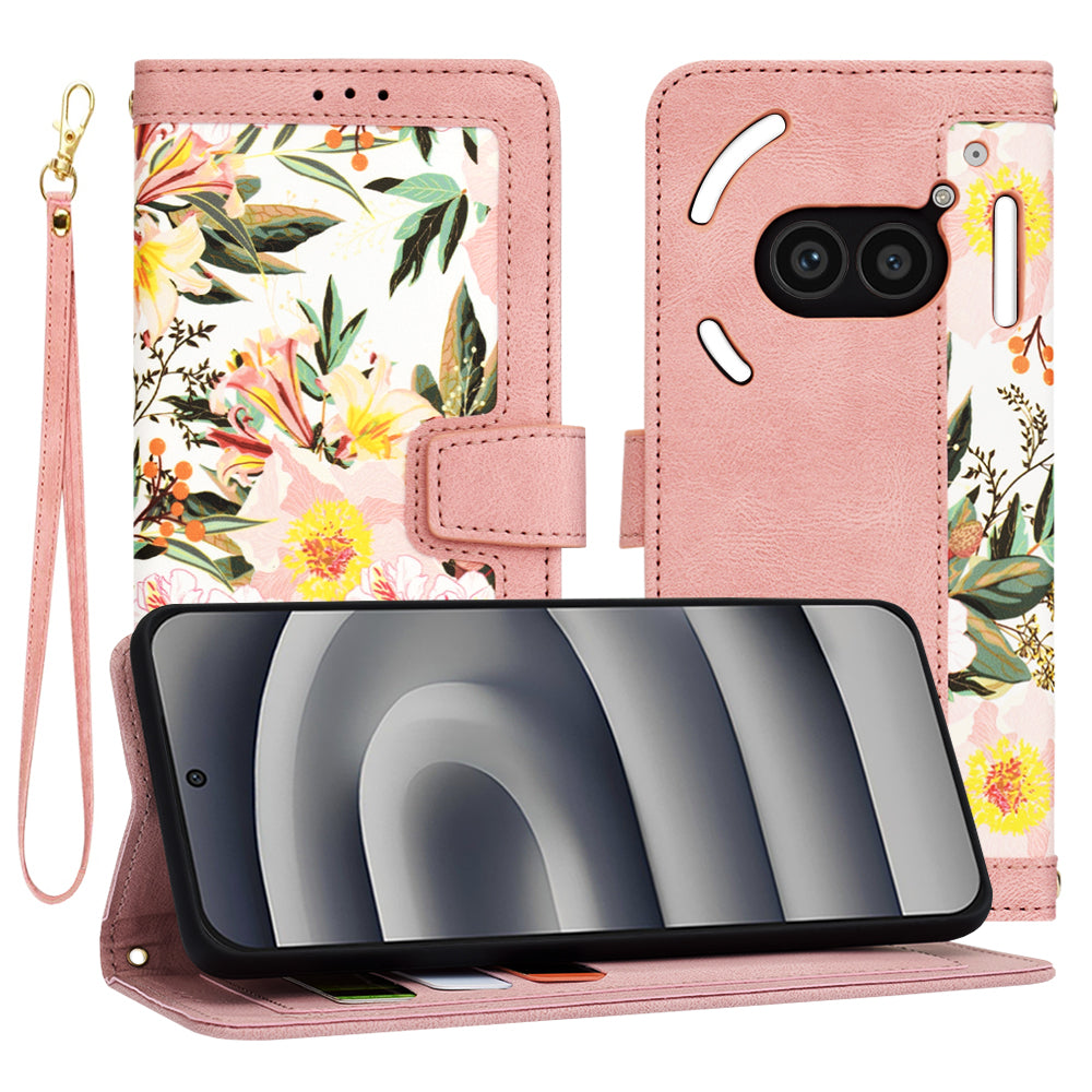 Custodia per Nothing Phone (2a) Plus / Phone (2a), Techsuit, FlipCraft, Rosa