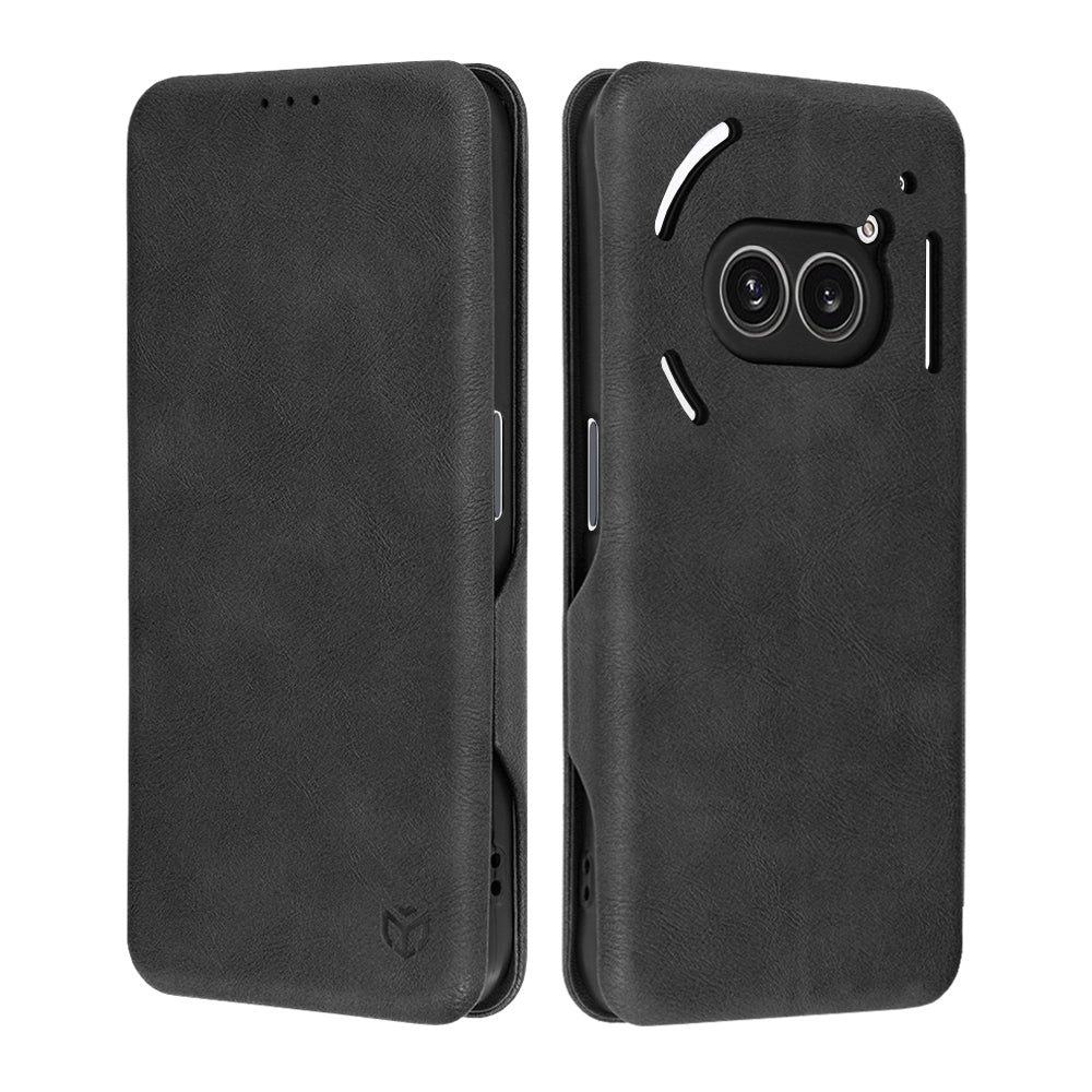 Custodia per Nothing Phone (2a) Plus / Phone (2a), Techsuit, Safe Wallet Plus, Nera