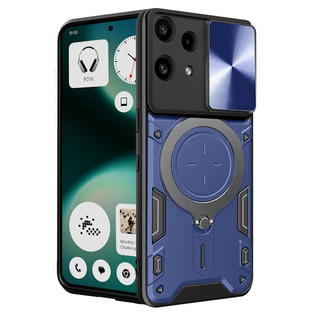 Custodia per Nothing Phone (3a) Lite, Techsuit, CamGuard Pro, Blu