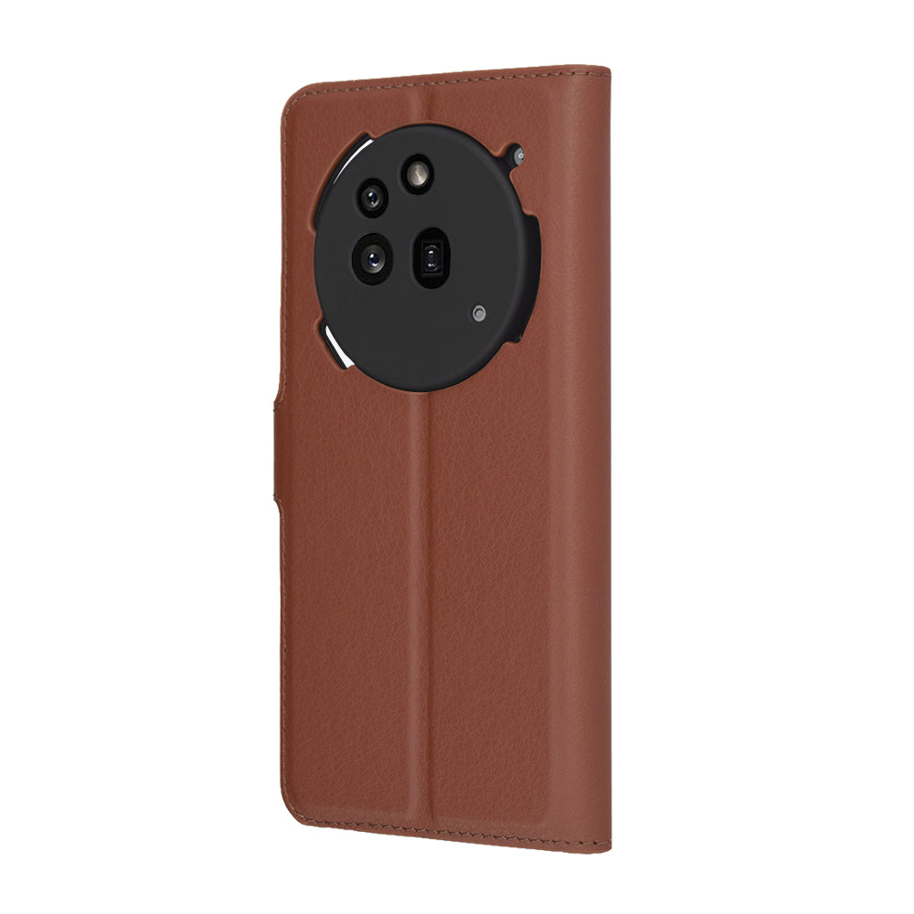 Custodia per Nothing Phone (3a) Pro, Techsuit, Leather Folio, Marrone