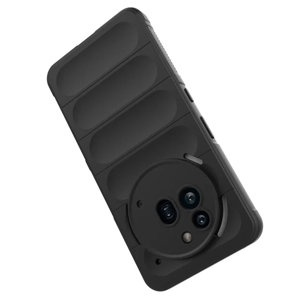 Custodia per Nothing Phone (3a) Pro, Techsuit, Magic Shield, Nera