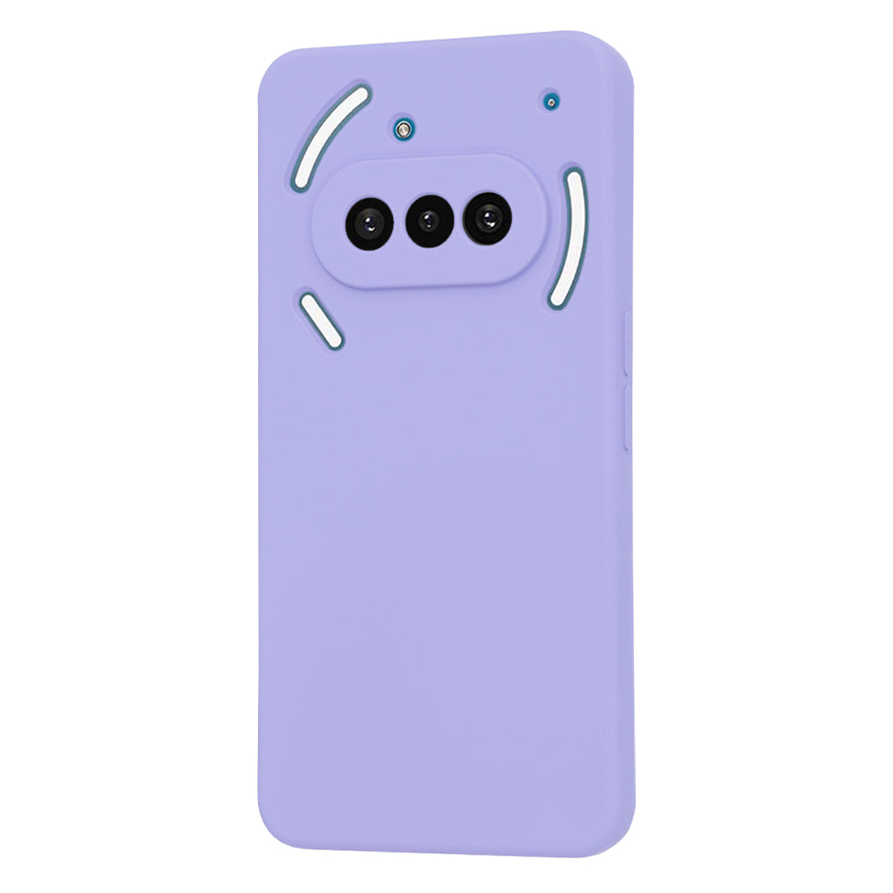 Custodia per Nothing Phone (3a), Techsuit, SoftFlex, Viola Chiaro