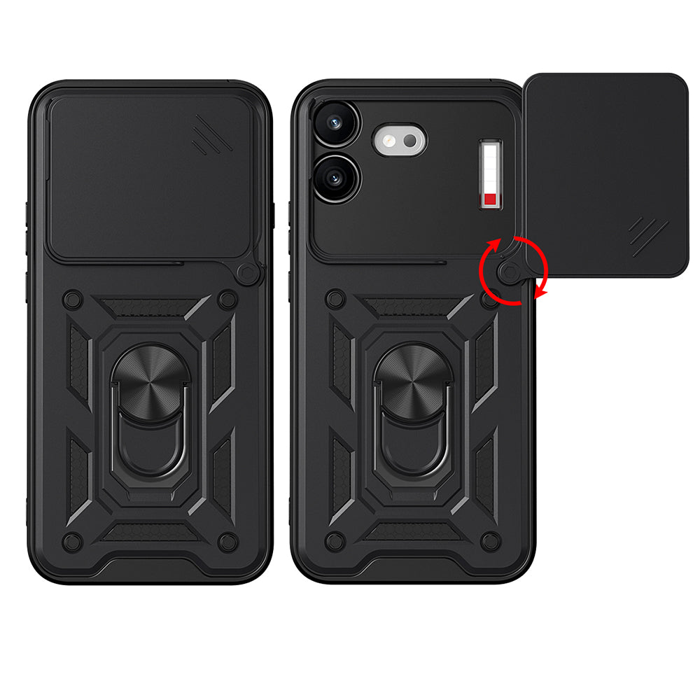 Custodia per Nothing Phone (4b), Techsuit, CamShield, Blu