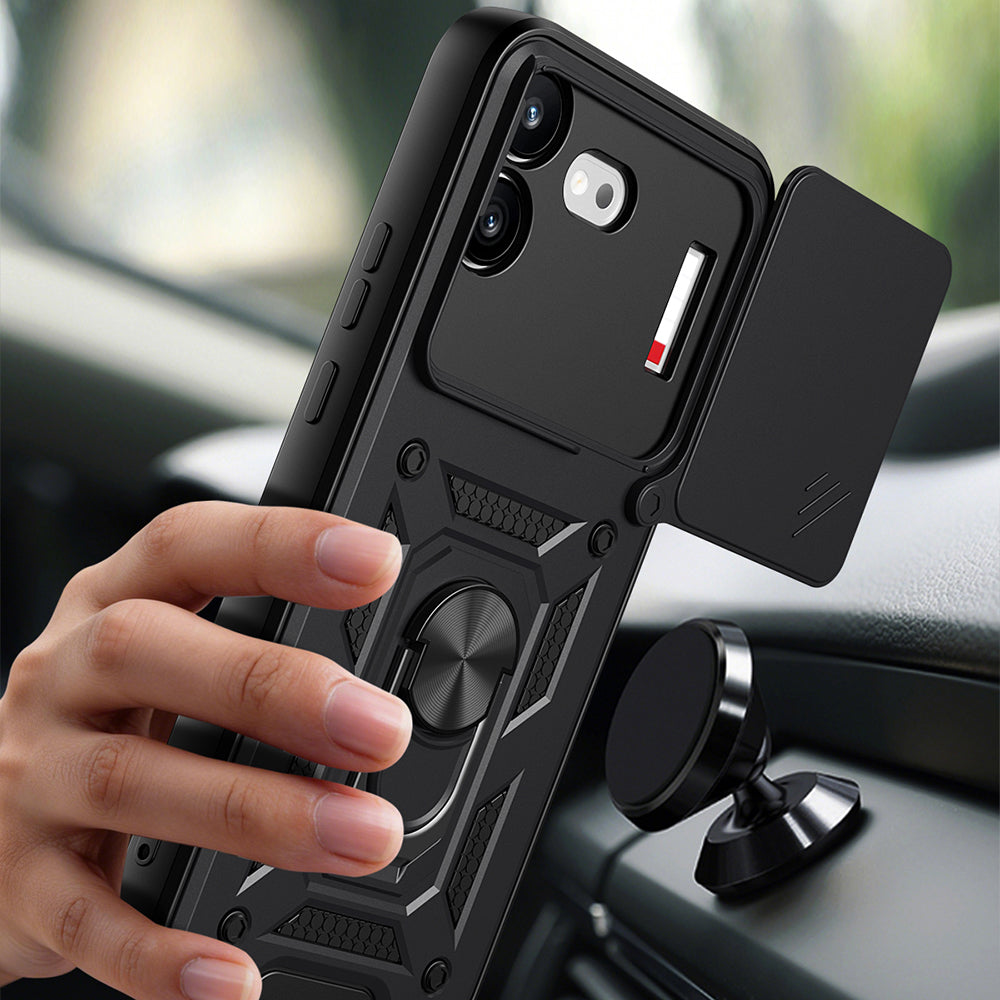 Custodia per Nothing Phone (4b), Techsuit, CamShield, Blu