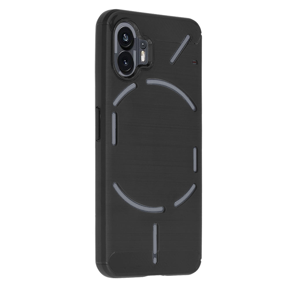 Custodia per Nothing Phone (2), Techsuit, Carbonio, Nera