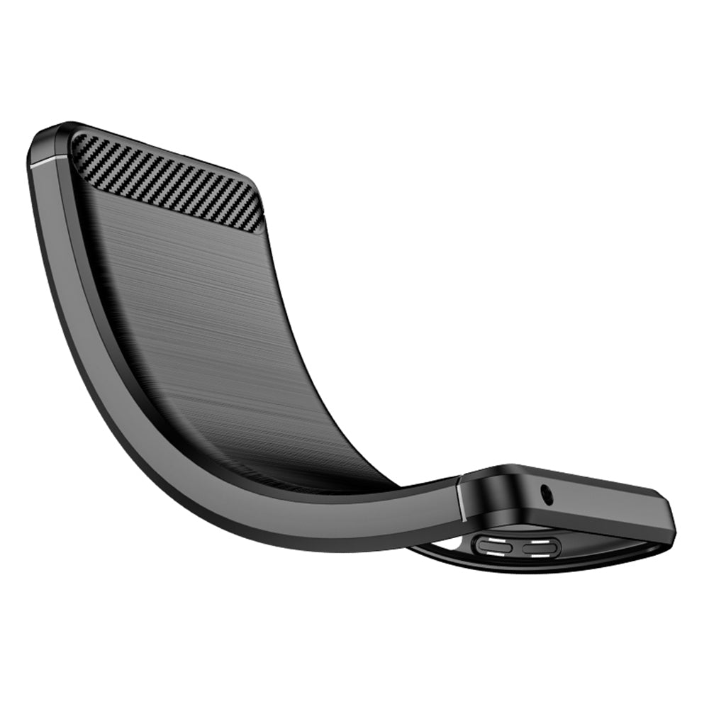 Custodia per OnePlus 10 Pro, Techsuit, Carbonio, Nera