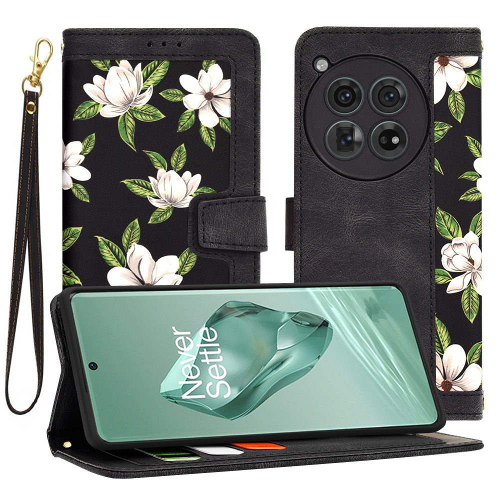 Custodia per OnePlus 12, Techsuit, FlipCraft, Nera