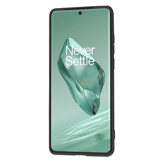 Custodia per OnePlus 12, Techsuit, SoftFlex, Nera