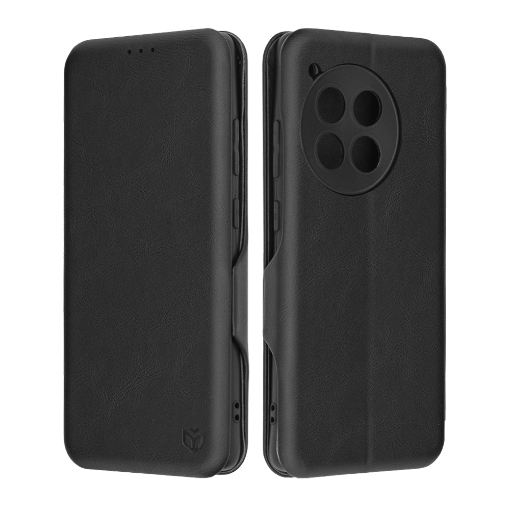 Custodia per OnePlus 12R, Techsuit, Safe Wallet Plus, Nera