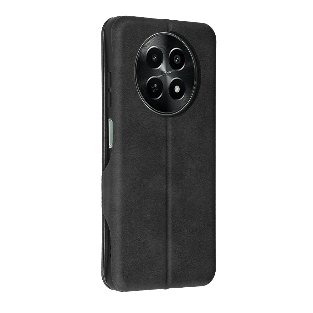 Custodia per OnePlus 12R, Techsuit, Safe Wallet Plus, Nera