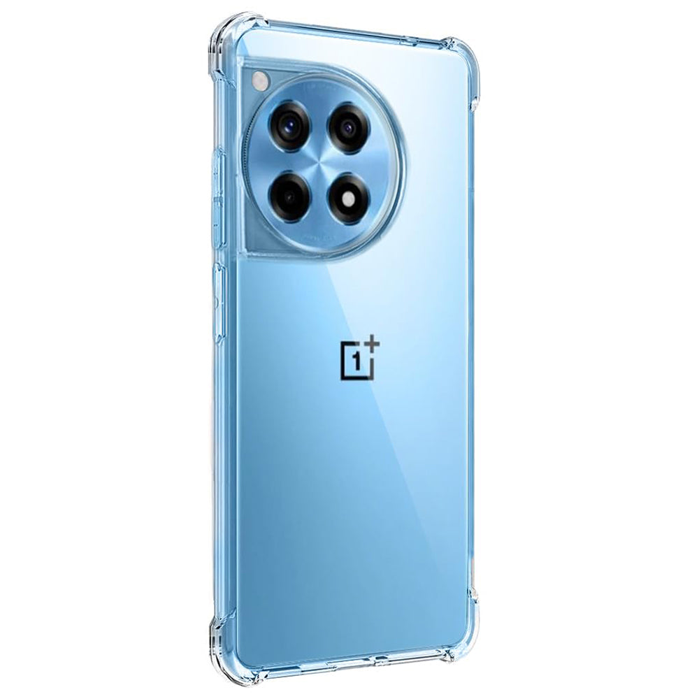Custodia per OnePlus 12R, Techsuit, Shockproof Clear, Trasparente