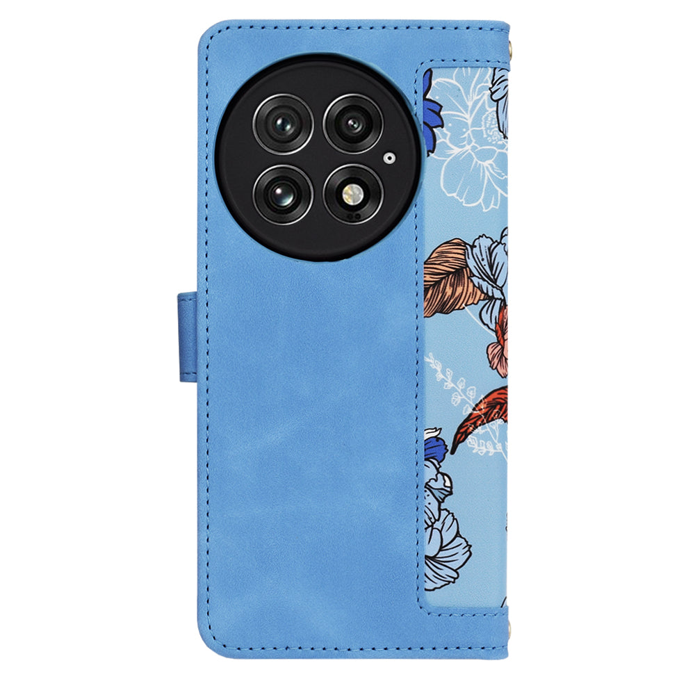 Custodia per OnePlus 13, Techsuit, FlipCraft, Blu