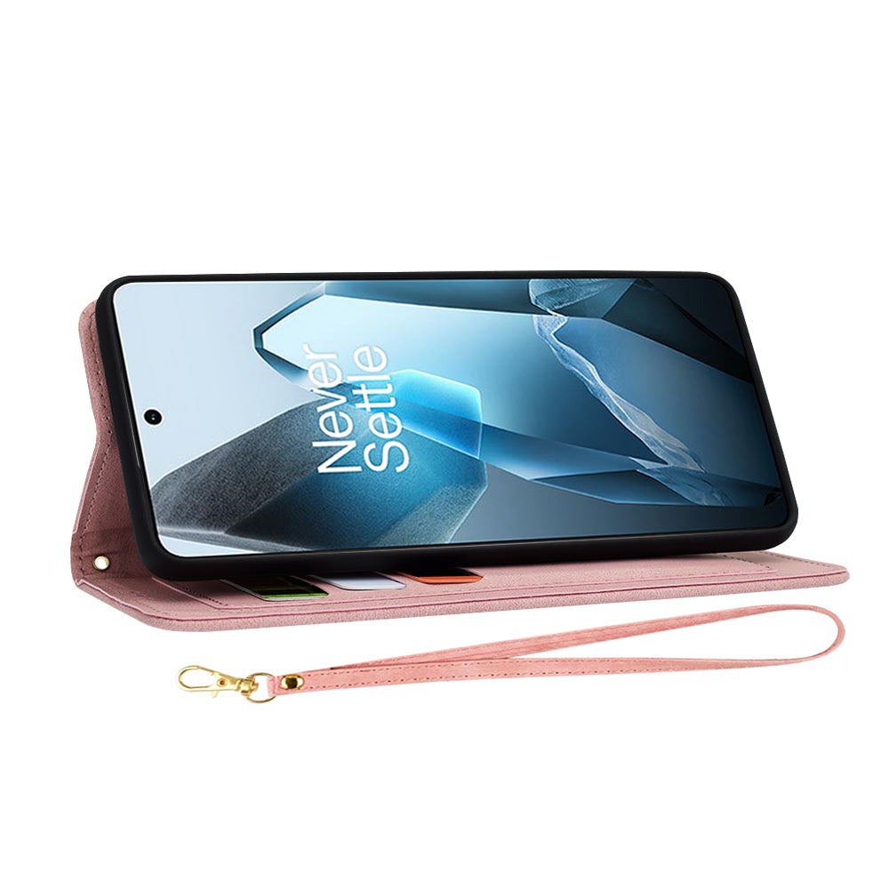 Custodia per OnePlus 13, Techsuit, FlipCraft, Rosa