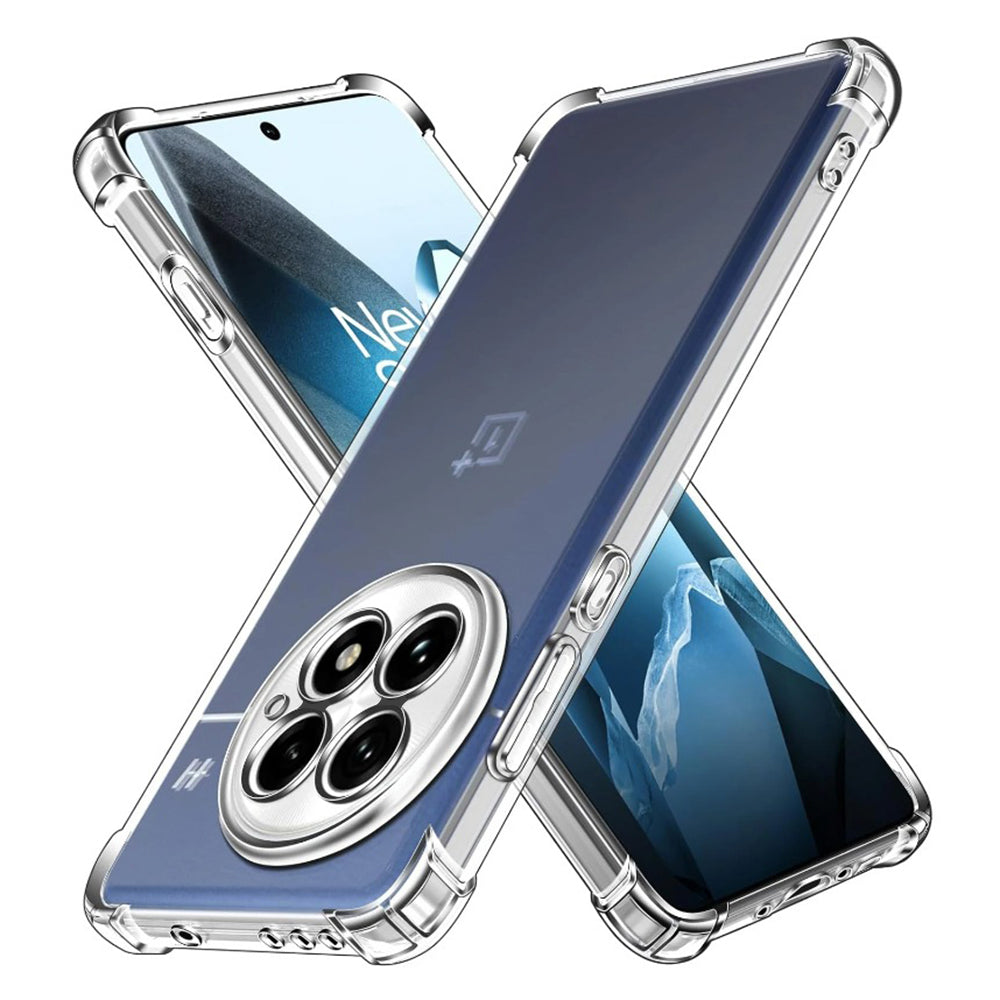 Custodia per OnePlus 13, Techsuit, Shockproof Clear, Trasparente