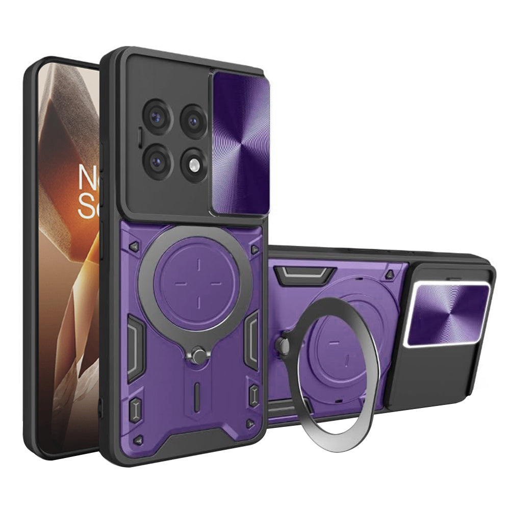 Custodia per OnePlus 13R, Techsuit, CamGuard Pro, Viola