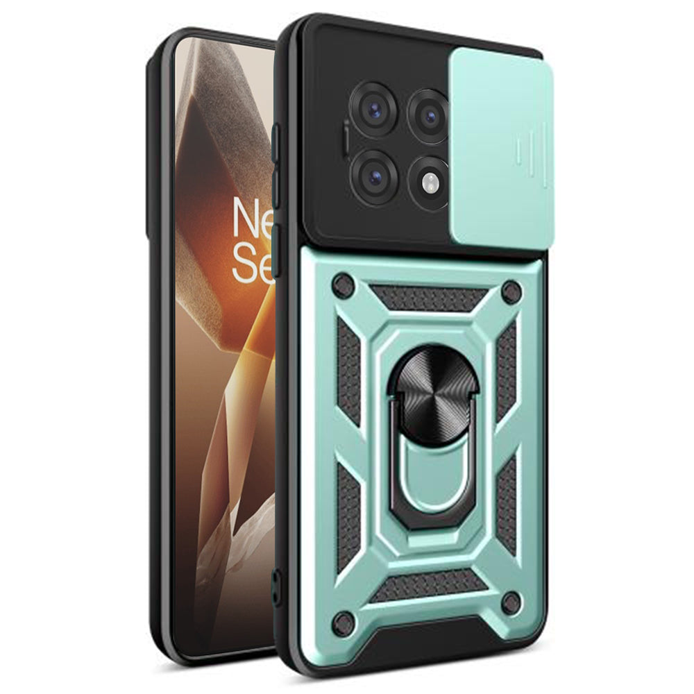 Custodia per OnePlus 13R, Techsuit, CamShield, Verde