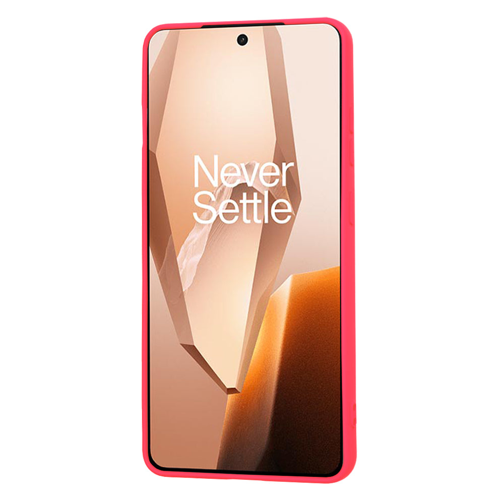 Custodia per OnePlus 13R, Techsuit, SoftFlex, Rosa Scuro