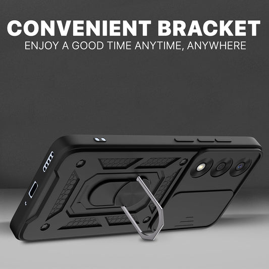 Custodia per OnePlus Nord 5, Techsuit, CamShield, Nera
